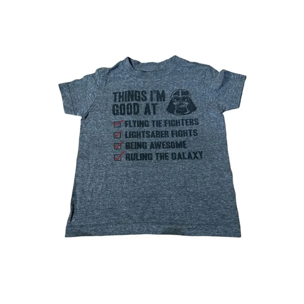 Old Navy Collectabilitees Darth Vader “Things I’m Good At” Boys XS Star Wars